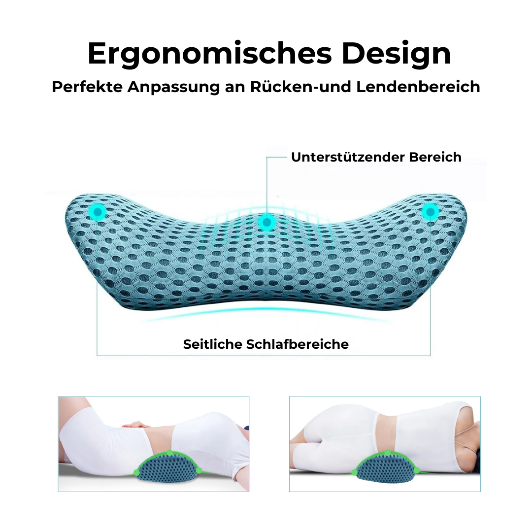 UIILO Lendenkissen zum Schlafen, Memory-Schaum-Rückenstützkissen zur Linderung von Rückenschmerzen, Polsterung und Unterstützung zur Linderung von Schlaf und Beschwerden im unteren Rückenbereich UIILO Lendenkissen zum Schlafen, Memory-Schaum-Rückenstützkissen zur Linderung von Rückenschmerzen, Polsterung und Unterstützung zur Linderung von Schlaf und Beschwerden im unteren Rückenbereich