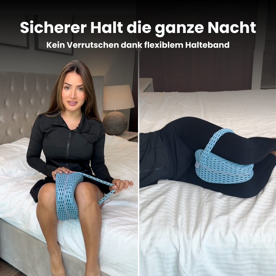 SLEEPY™ - Orthopädisches Kniekissen aus Premium Memory-Schaum